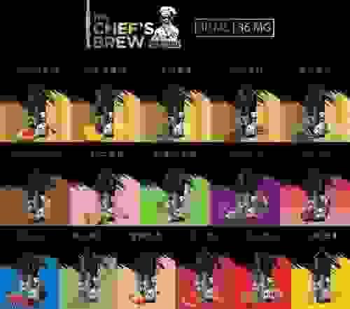美國原裝廚師佳釀CHEF’S BREW煙油 30ML/36MG-TW蒸汽樂園