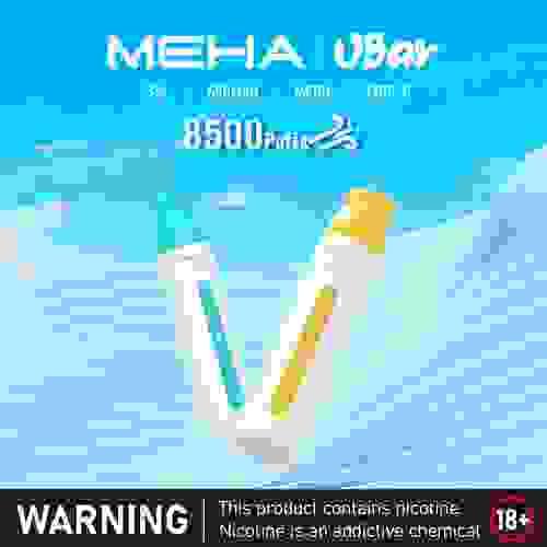 【MEHA VBar】魅嗨小白條 一次性拋棄式電子煙 8500puffs-TW蒸汽樂園