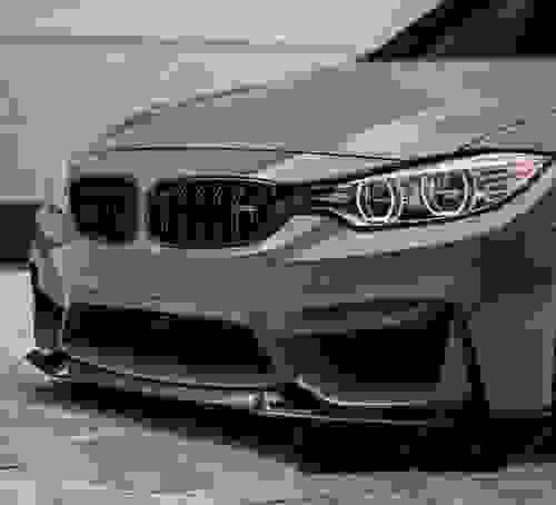 BMW M3/M4 F80/F82 Dry carbon fiber CS front lip/Сухой карбоновый передний бампер CS