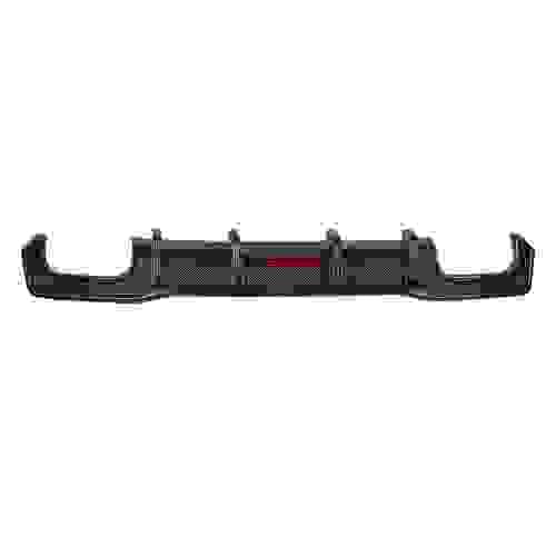 AUDI RS3 Dry carbon fiber rear lip with lamp/AUDI RS3 Сухой карбоновый задний бампер с фонарем