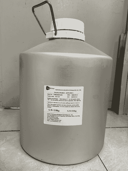 Asta Biotec Haematococcus pluvialis oil (Astaxanthin oil), 10%