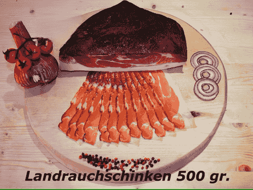 Landrauchschinken 500 gr.