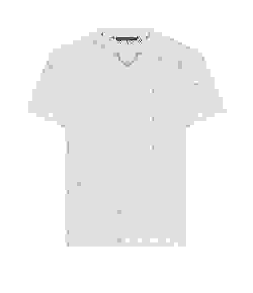 LOUIS VUITTON LV White Navy Monogram Escale Printed T-Shirt
