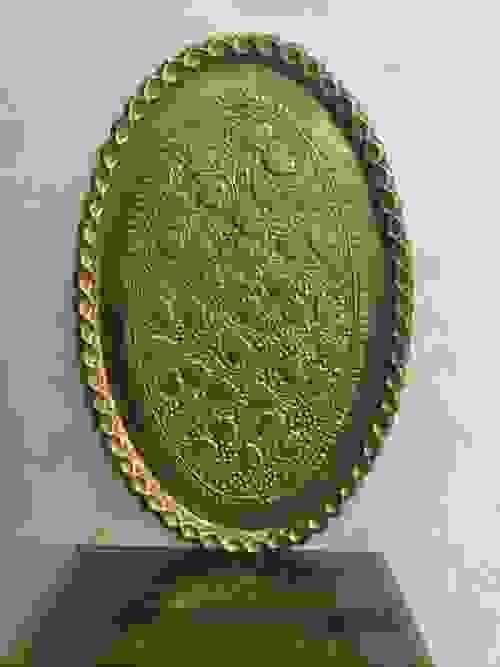 صينية نحاسية تراثية عثمانية اصيلة