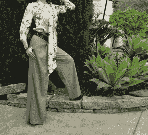 Chic High-Waisted Trousers