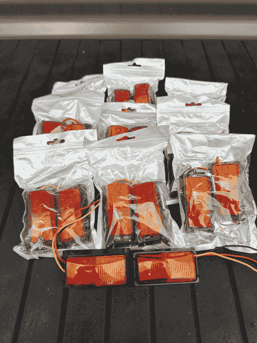LED Side Marker Lights (12/24v)