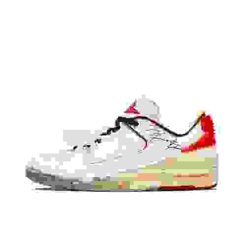 OFF-WHITE x Jordan Air Jordan 2 Retro Low SP "White and Varsity Red"