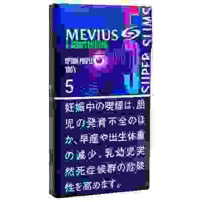 メビウス イーシリーズ メンソール オプション パープル 5 100’s スリム/メビウス イーシリーズ メンソール オプション パープル ワン 100’s スリム