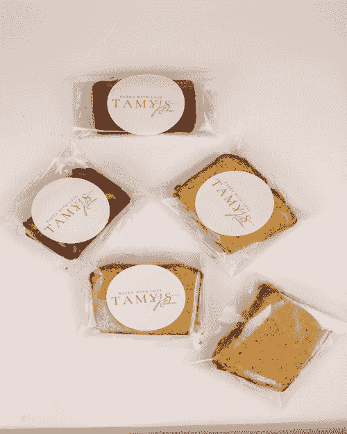 Pound Cake Slices Box – 20 pcs 