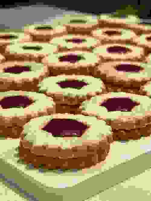 Linzer Jam Cookies | 1 kg 