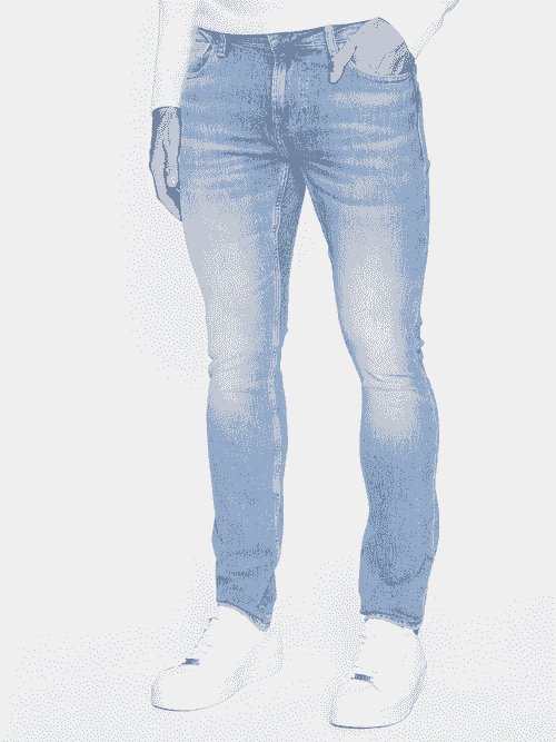 GUESS Jeans slim Fit bleu pour homme