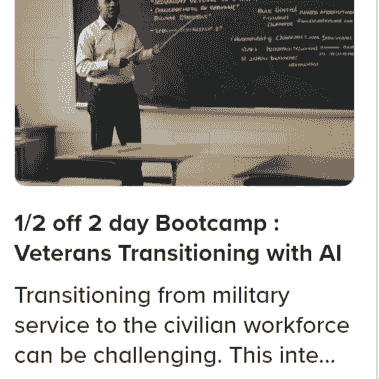2 Day AI Bootcamp Orientation $99
