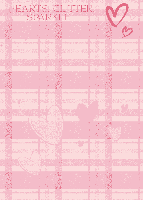 Hearts, Glitter, Sparkle