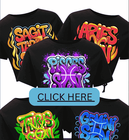 Zodiac T-Shirt Bundle: 12 Astrology Sign Shirts