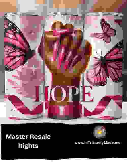 Breast Cancer Awareness PNG Bundle: Ribbon Designs, Tumbler Wraps (Digital Download)
