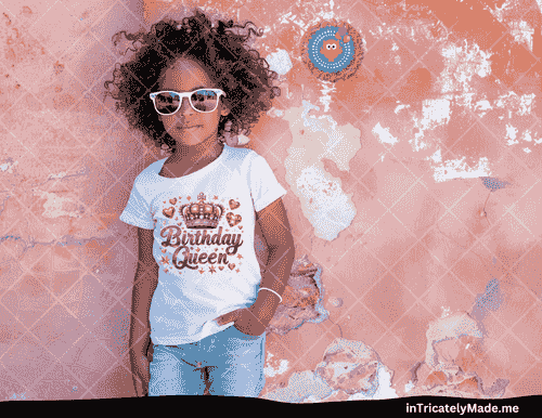 Sip in Style, Birthday Queen!  Celebrate your special day like royalty with this bold and glamoro