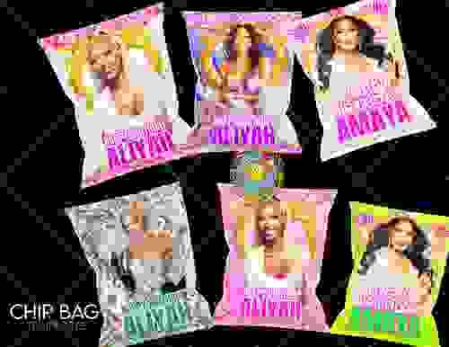 Editable Birthday Chip Bag Templates: DIY Party Favors (Canva)