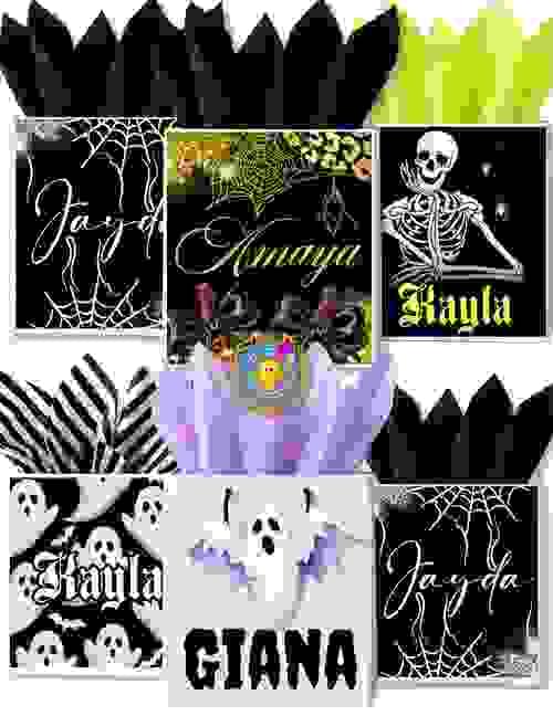 Halloween Gift | Halloween Favors | Halloween Treat Bags