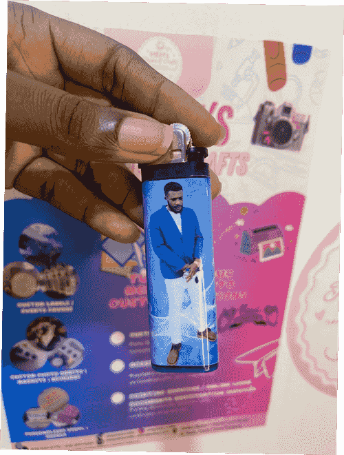 Lighter + Custom Label