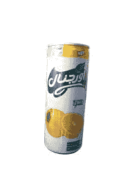 عصير اورجنال علب ابيض 