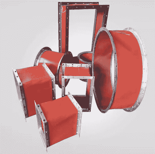 管道减震软接防火耐高温