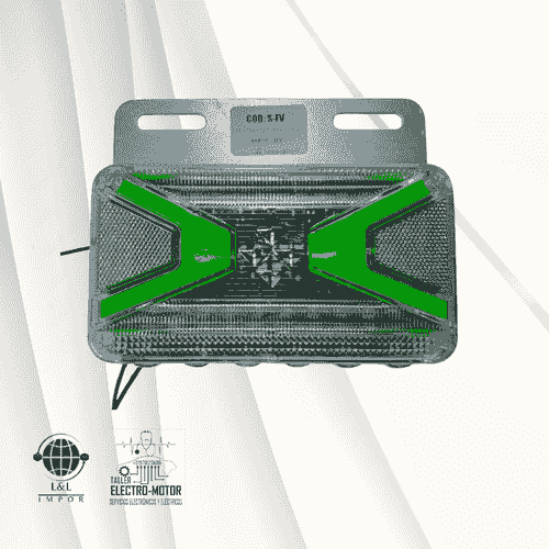 Faro Lateral Truck LED Modelo Copa 24V HB