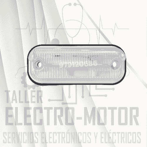 Luz de Placa 04 Led 12-24V Blanca