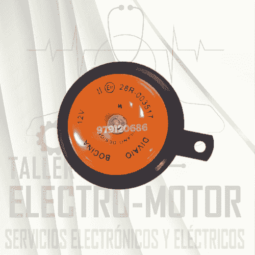 Claxon Platillo 12v (20018) Divaio