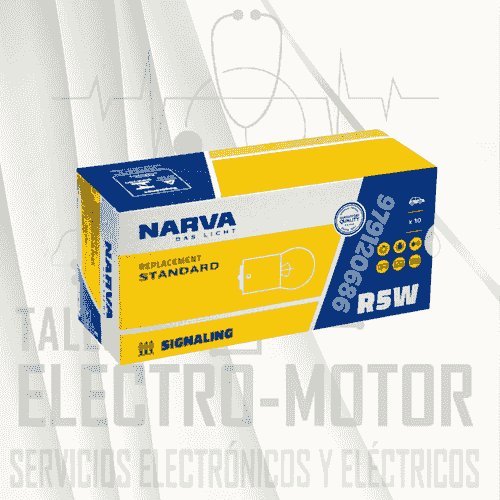 FOCO R5W STANDARD 5W BA155 24V