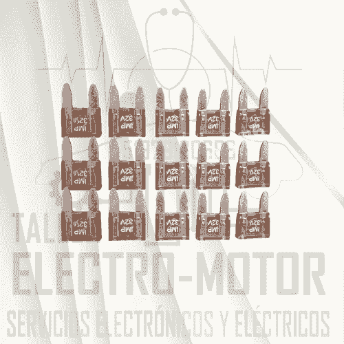 FUSIBLE MINI UÑA 5 AMP  Paquete de 50 unidades 