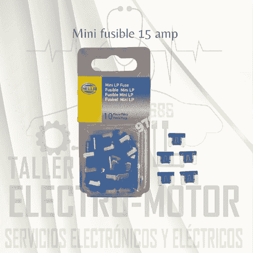 Mini fusible 15 amp 