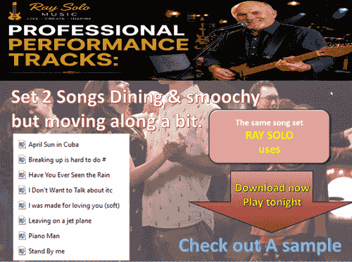 Ray Solo's Performance Tracks-set 2