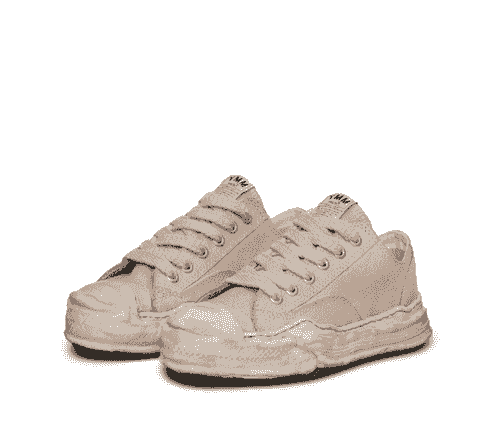 Maison Mihara Yasuhiro Hank OG Sole Over-Dyed Canvas Low Brown