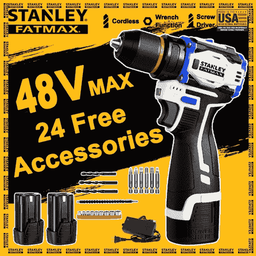 Stanley 18V-85N.M Cordless Brushless Drill