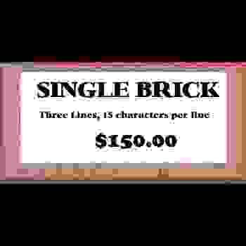 Single Brick - Text Only
