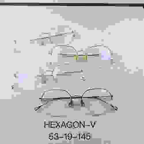金子眼镜 - HEXAGON-V