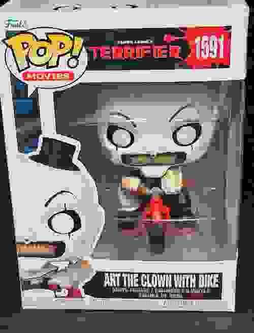 Terrifier Art the Clown with Bike Funko Pop! Vinyl Figure #1591