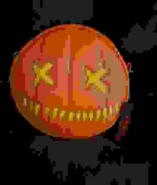 Trick 'r Treat classic Sam bag Yellow and Orange