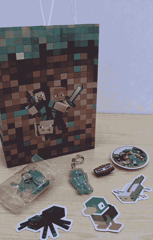 Minecraft Adventure Party Bags - set of 5
