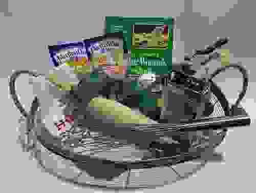 Vintage Metal Kitchen Basket