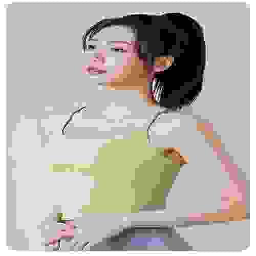 Buttery Soft Seamless Racerback&Color-Blocked Yoga Strappy Sports Bra for Women