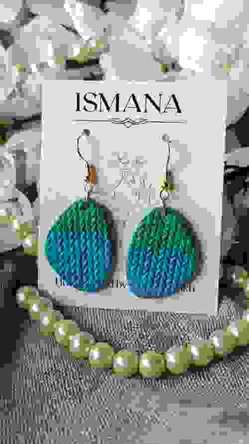 Tropical Ombre Knit Drops