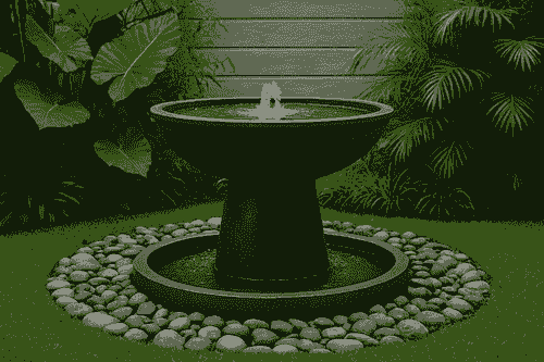 Fuente para jardín