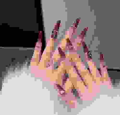 acrylic nails set