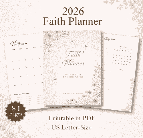 2026 Faith Planner