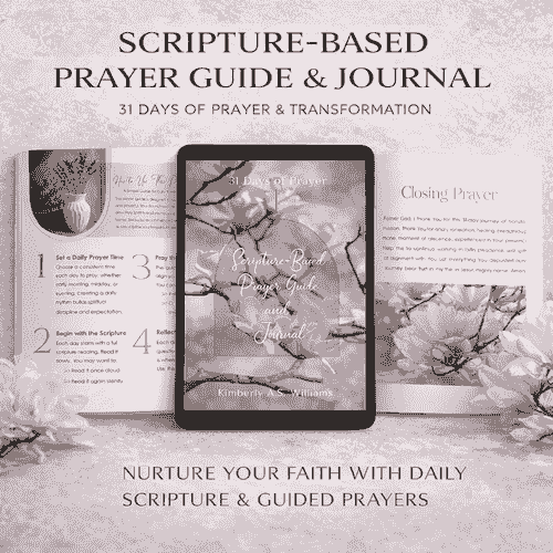 31-Day Scripture-Based Prayer Guide & Journal