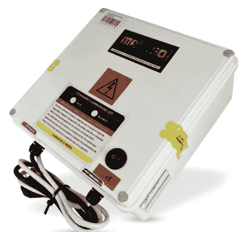 ECO - GABINETE LUCES BLANCAS con tecla ON/OFF - MAHLED