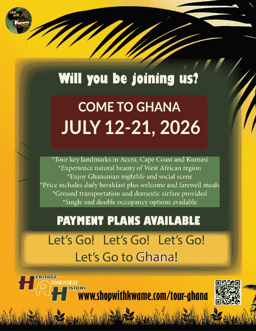 I'm Ready To Go to Ghana!