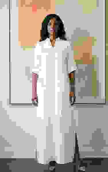 Long Beaded Maxi Dress