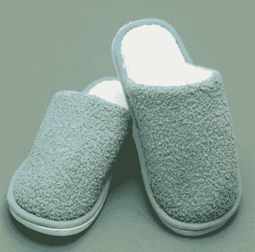 Soft Fuzzy Sherpa Fleece Slipper